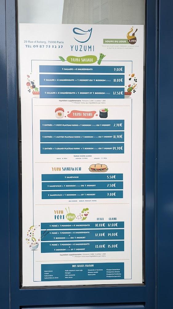 Yuzumi - Menu Image 3